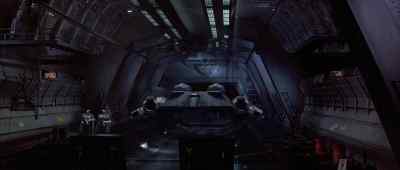 WOMAN OVER PA: Aspen shuttle
has completed off-loading. - Judge Dredd