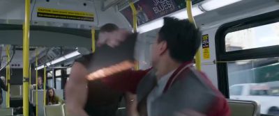 - (WOMAN SCREAMS)
- (SHAUN GRUNTS) - Shang Chi and the Legend of the Ten Rings