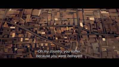 (woman singing in Dari) - Flee