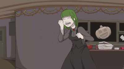 [woman sobs] - The Paloni Show! Halloween Special!