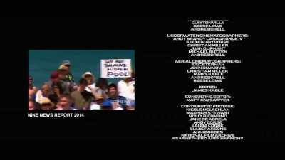 [woman] Some
protesters went too far - Envoy: Shark Cull