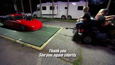 [woman speaking] - Street Outlaws No Prep Kings Team Attack