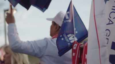 [woman]   The latest uproar
 was sparked - Trumped: Inside the Greatest Political Upset of All Time