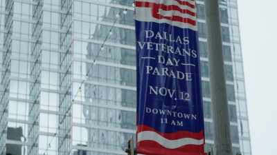 WOMAN:
The Veterans Day parade - Leavenworth