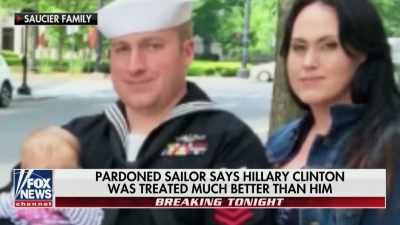 WOMAN:
To this former Navy sailor - Leavenworth