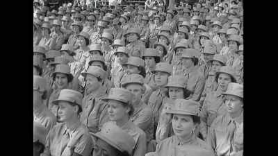 WOMAN:
Today, 436 young ladies - Leavenworth