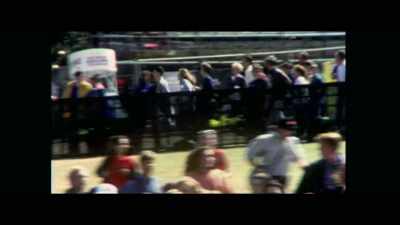 WOMAN: We just grabbed
each other's hands - Oasis: Knebworth 1996
