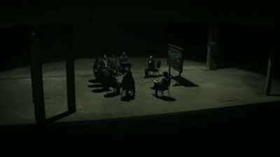 WOMAN (whispering):
Is there someone here now? - The Empty Man