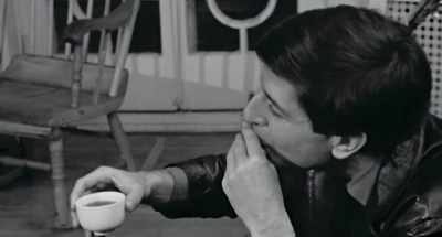 WOMAN: Yeah, very good coffee... (LAUGHS) - Marianne & Leonard: Words of Love