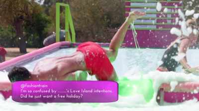(WOMAN YELLING) - Love Island
