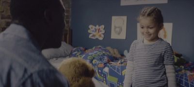 [woman's voice]  Monkey loves you. - Black Mirror