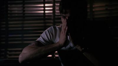 (woman's voice)
"Thank you for your time. " - The X-Files