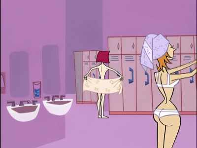 [women chatting and giggling] - Clone High