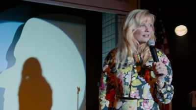 [women cheering] - On Becoming a God in Central Florida