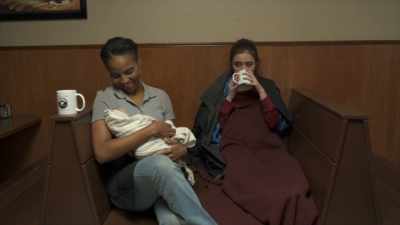 [women chuckling lightly] - Miracle on Highway 34