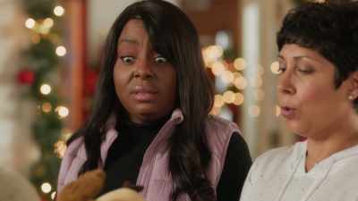 (women giggling) - All Saints Christmas