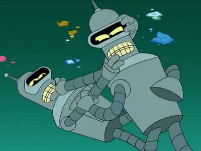 Women only room! - Futurama