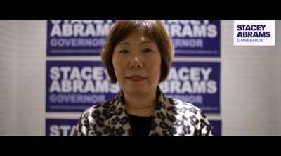 (women speaking
foreign languages) - All In: The Fight for Democracy