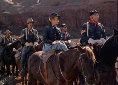 Women to the rear! - She Wore a Yellow Ribbon