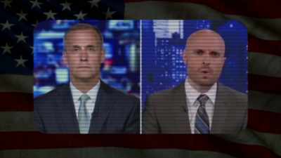 -Womp, womp.
-I read about a -- a -- - Who Is America?