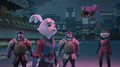 [wondrous music playing] - Samurai Rabbit: The Usagi Chronicles