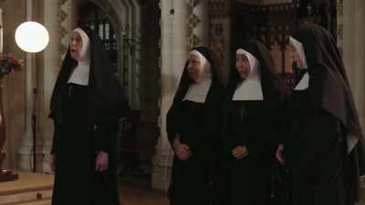 Won't they need the briefcase
for the final scene? - Sister Boniface Mysteries