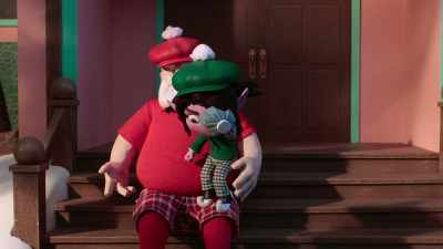 Woo! Ho-ho!
It's bouncy! - Santa Inc.