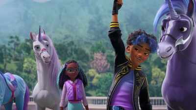 Woo-hoo! Let's go, Team Beat Lazul. Ha! - Unicorn Academy