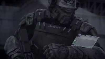 Woo-hoo! She's right.
My camera's linked to fednet. - Starship Troopers: Traitor of Mars