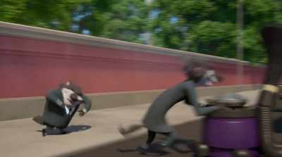 Woo-wee! We did it! We did it! - Rock Dog
