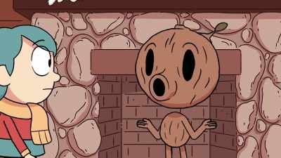 [Wood Man grunts] - Hilda