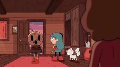 [Wood Man whistling tune] - Hilda