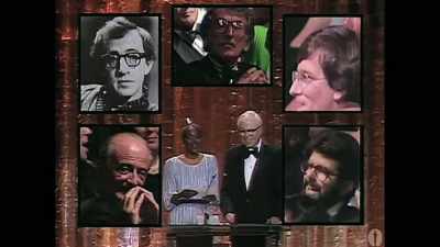 -Woody Allen for "Annie Hall."
-(applause) - Allen v. Farrow