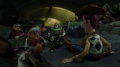 Woody! What do we do? - Toy Story 3