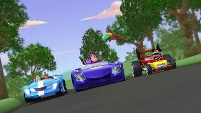 - Woof!
- Hey! - Mickey and the Roadster Racers