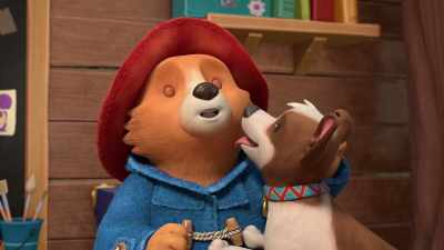 -Woof!
-[laughter] - The Adventures of Paddington
