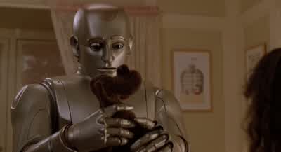 Woofy. Because sometimes he barks. - Bicentennial Man