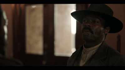 Word is his beans?
Even better than his biscuits. - Lawmen: Bass Reeves
