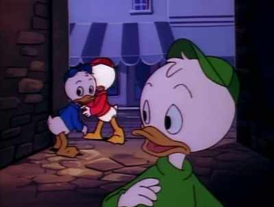 Word has it
he's got a new move: - DuckTales