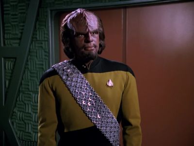 WORF: I'm Lieutenant Worf,
head of ship's security. - Star Trek: The Next Generation