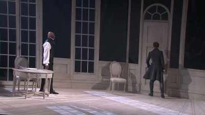 ― Work.
― For a year I haven't seen you work! - Great British Theatre