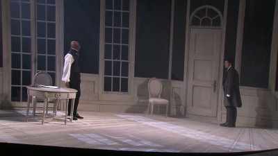 ― Work.
― For a year I haven't seen you work! - Great British Theatre