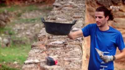 Work here has revealed
tantalising clues - Curse of the Ancients with Alice Roberts