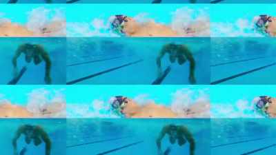  ♪ Work it, girl
 Keep shakin' it ♪ - Swimming for Gold