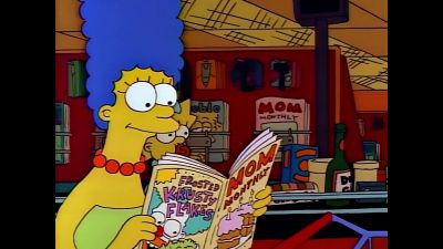 (work whistle blows) - The Simpsons