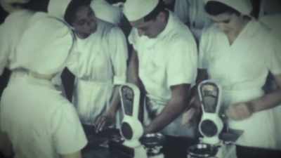 Workers, before packing
the cans, would write messages
of support - Mysteries of the Abandoned