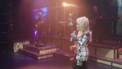 * Working 9 to 5
what a way to make a living * - Dolly Parton's Mountain Magic Christmas