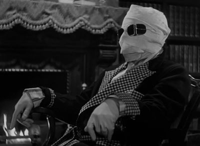 Working all night - The Invisible Man