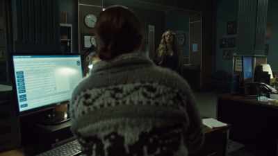 Working after hours,
all by your lonesome. - Wynonna Earp: Vengeance