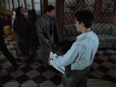 Working late again, eh, kid? - Lois & Clark: The New Adventures of Superman